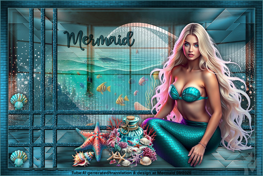 PSP; Tutorials; PSP Tutorials; Paintshop Pro ; Mermaids PSP Tutorials; Paintshop Pro Tutorials;mermaid